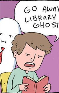 Library Ghost Manhua